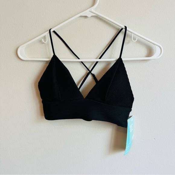 ★ NWT H&M Ribbed Bikini Set - Black ★ - Picture 12 of 17